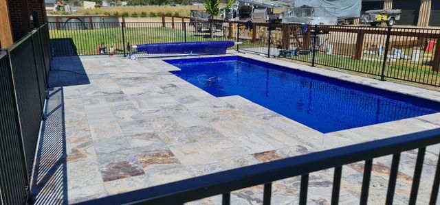 Completed pool
